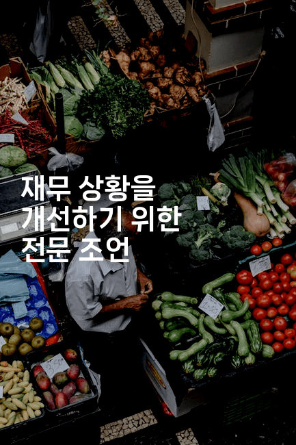 재무 상황을 개선하기 위한 전문 조언-뿅망치 생활정보