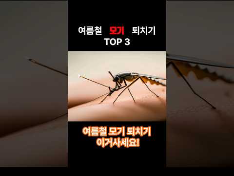 여름철 모기 박멸하기 #모기 퇴치제 추천 # 벌레 #모기 # 모기퇴치제